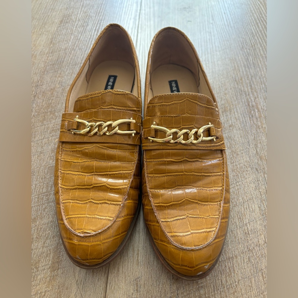 Nine West | Loafers | Orange/Yellow/Gold | Size 10